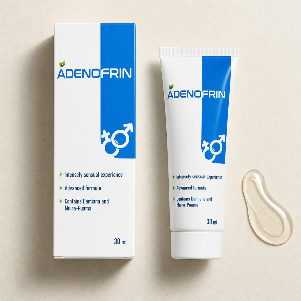 Adenofrin — упаковка на нейтральном фоне