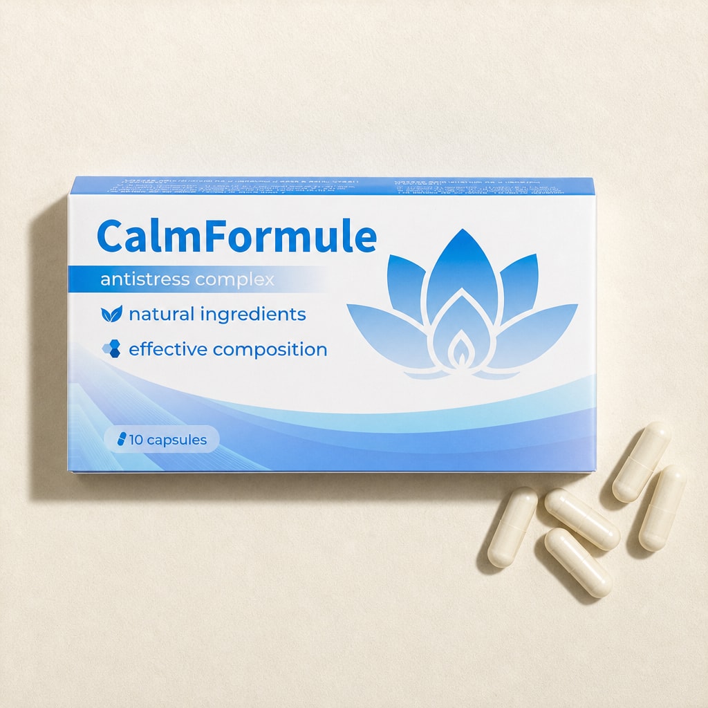Calmformule — упаковка на нейтральном фоне