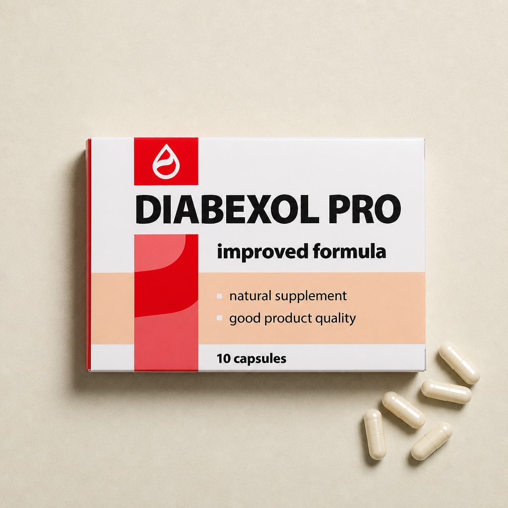 Diabexol Pro — упаковка на нейтральном фоне
